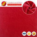 Holanda Scholl Red Velvet Soft Corduroy Velor Tecido Veludo Diseño Fabric de Velor Polyester Warp Knitting